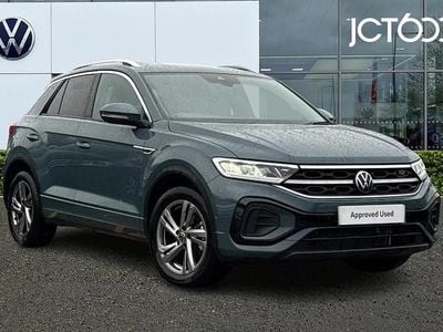 Blue Used 2024 VW T-Roc R-line SUV | £25,758 (Fair price)