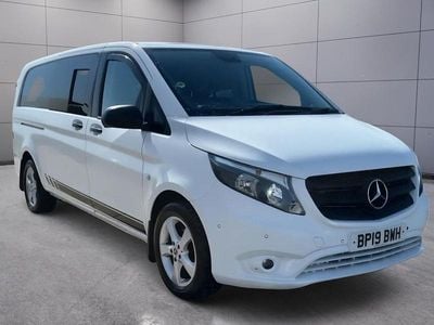 Begagnad Mercedes Vito Premium 2019 Vit Van