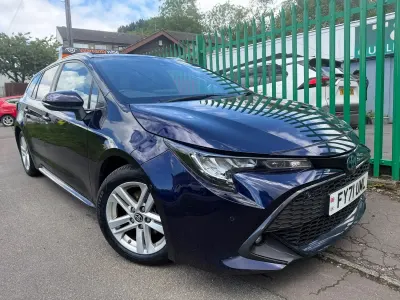 Used Toyota Corolla 122 HP (89 kW) 2021 Blue Estate