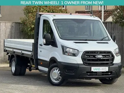 Käytetty Ford Transit 130 HP (95 kW) 2019 Valkoinen Avoauto