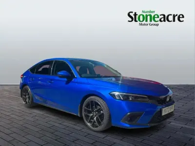 Used Honda Civic Advance 184 HP (135 kW) 2023 Blue Hatchback