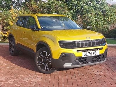 Yellow Used 2025 Jeep Avenger Summit SUV | £22,498 (Fair price)