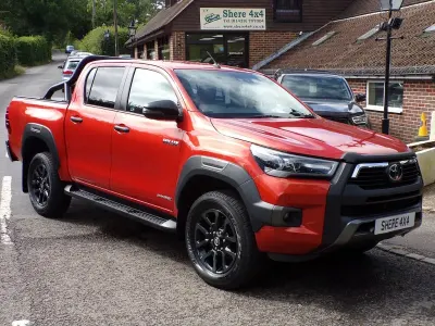 Used Toyota HiLux 2021 Orange Pickup