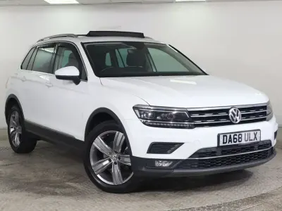 Used VW Tiguan SEL 150 HP (110 kW) 2018 White SUV