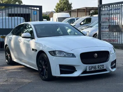 Used Jaguar XF R-Sport 180 HP (132 kW) 2016 White Sedan