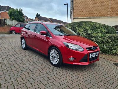 Used Ford Focus Titanium 2012 Red Estate