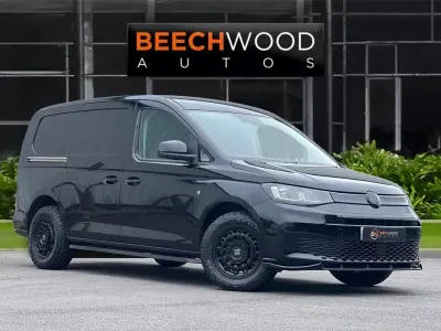 Used VW Caddy Maxi S 102 HP (75 kW) 2022 Black MPV