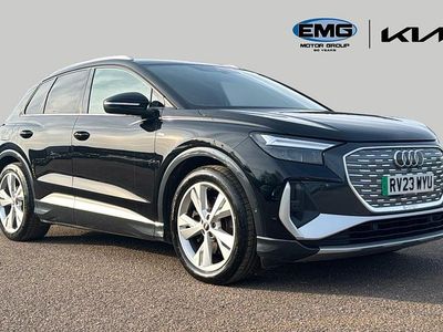 Used Audi Q4 e-tron S-Line 150 kW (204 HP) 2023 Black SUV