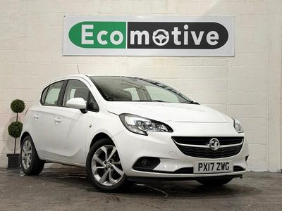 Used Vauxhall Corsa 75 HP (55 kW) 2017 White Hatchback