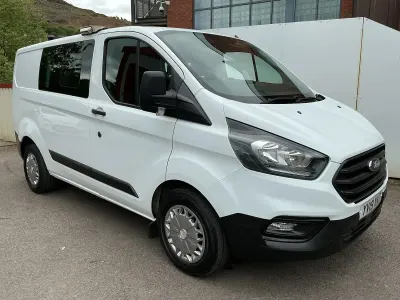Used Ford Transit Custom 105 HP (77 kW) 2019 White Van