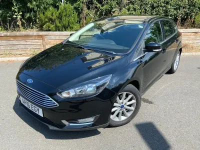 Used Ford Focus Titanium 125 HP (91 kW) 2016 Black Hatchback