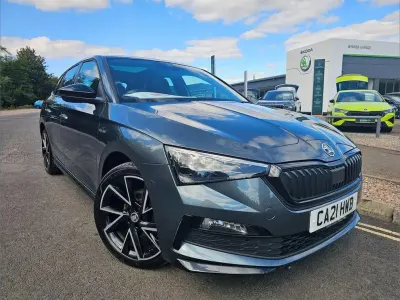 Used Skoda Scala Monte Carlo 150 HP (110 kW) 2021 Grey Hatchback
