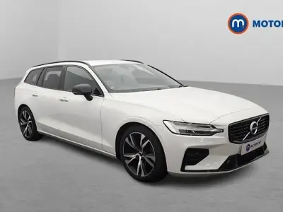 Used Volvo V60 R-Design 197 HP (144 kW) 2021 White Estate