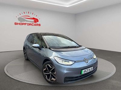 Used VW ID.3 Pro 150 kW (204 HP) 2021 Blue Hatchback