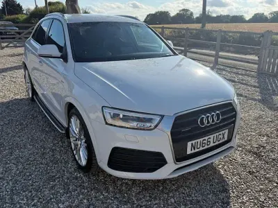 Used Audi Q3 S-line plus 184 HP (135 kW) 2016 White SUV