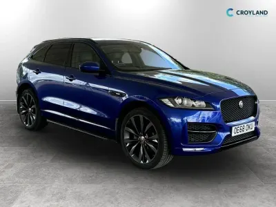 Używany Jaguar F-Pace R-Sport 240 KM (176 kW) 2018 Niebieski SUV