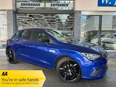 Used Seat Ibiza FR Sport 115 HP (84 kW) 2020 Blue Hatchback