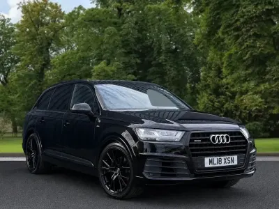 Used Audi Q7 Black Edition 272 HP (200 kW) 2018 Black SUV