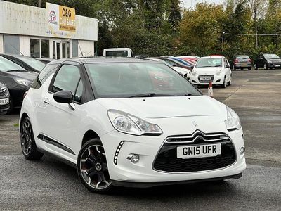 White Used 2015 Citroën DS3 PureTech Hatchback | £3,495 (Fair price)
