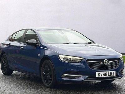 Used Vauxhall Insignia Design Edition 110 HP (80 kW) 2019 Blue Hatchback