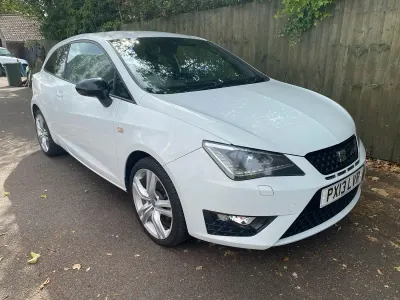 Used Seat Ibiza CUPRA 85 HP (62 kW) 2013 White Coupe
