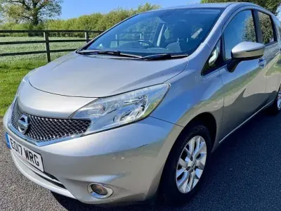 Begagnad Nissan Note Acenta Premium 80 HK (58 kW) 2016 Silver Halvkombi