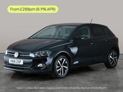 Used VW Polo Beats 95 HP (69 kW) 2018 Black Hatchback