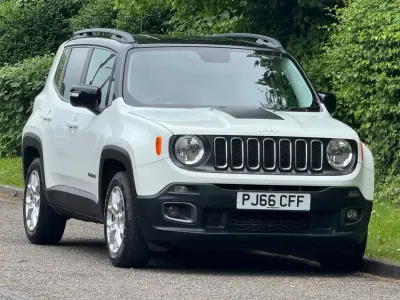 Begagnad Jeep Renegade Longitude 140 HK (102 kW) 2016 Vit SUV