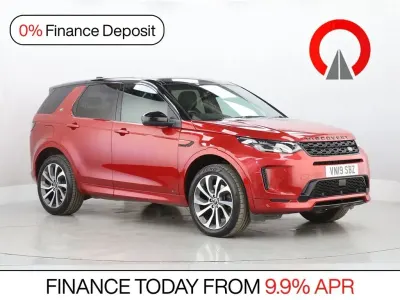 Used Land Rover Discovery 5 HSE Dynamic 180 HP (132 kW) 2019 Red SUV