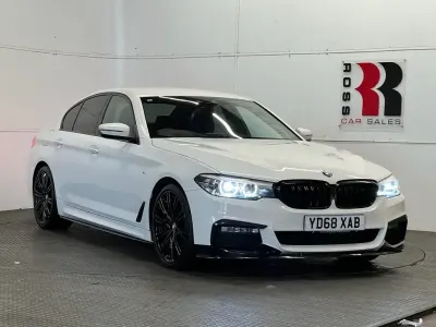 Used BMW 530 M Sport 2018 White Sedan