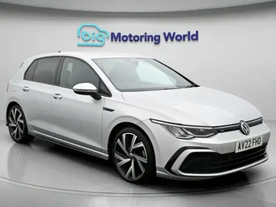 Used VW Golf VIII R-line 150 HP (110 kW) 2022 Silver Hatchback