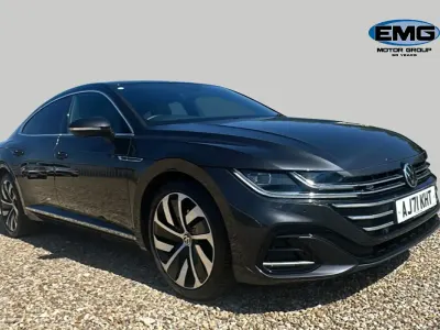 Usado VW Arteon R-line 150 HP (110 kW) 2021 Cinzento Citadino
