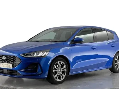 Used Ford Focus ST-Line 155 HP (114 kW) 2021 Blue Hatchback