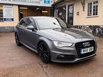 Used Audi A3 S-Line 150 HP (110 kW) 2015 Grey Hatchback