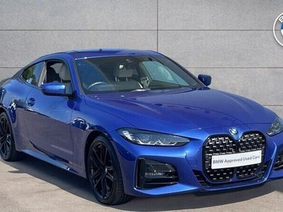 Used BMW 420 Coupé M Sport 190 HP (139 kW) 2021 Blue Coupe