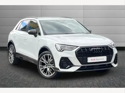Used Audi Q3 Black Edition 150 HP (110 kW) 2025 White SUV