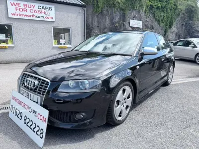Used Audi S3 Sportback Business 261 HP (191 kW) 2008 Black Hatchback