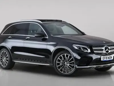 Used Mercedes GLC250 AMG line 204 HP (150 kW) 2018 Black SUV