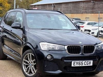 Black Used 2015 BMW X3 M Sport SUV | £10,490 (Fair price)