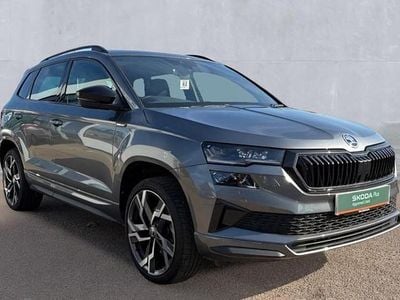 Used Skoda Karoq SportLine 150 HP (110 kW) 2024 Graphite grey SUV