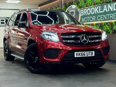 Käytetty Mercedes GLS350 AMG line 2016 Punainen Katumaasturi