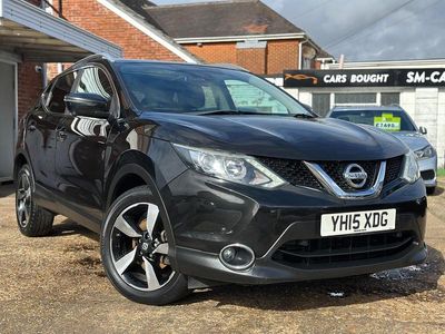 Used Nissan Qashqai N-TEC 130 HP (95 kW) 2015 Black SUV