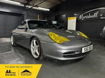 Usado Porsche 911 Carrera 315 HP (231 kW) 2001 Cinzento Coupé