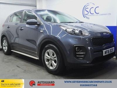 Blue Used 2016 Kia Sportage SUV | £8,695 (Good price)