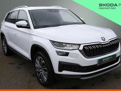 Used Skoda Kodiaq SE L Executive 147 HP (108 kW) 2023 Moon white metallic SUV