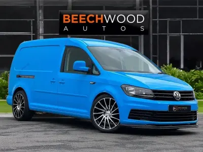 Used VW Caddy Maxi Startline 102 HP (75 kW) 2015 Blue MPV