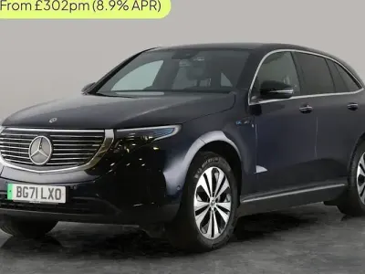 Used Mercedes EQC400 300 kW (408 HP) 2022 Blue SUV