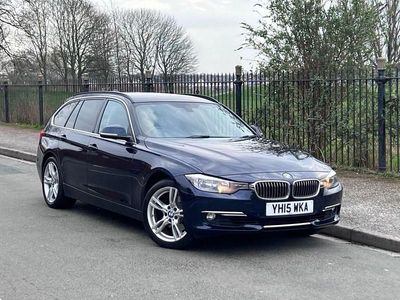 Used BMW 330 Luxury Line 2015 Blue Estate