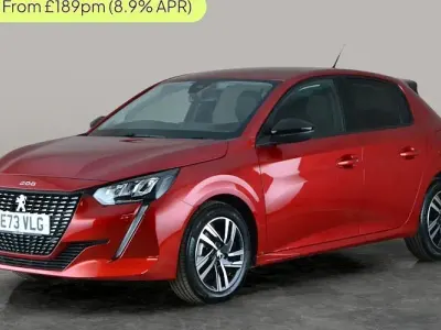 Used Peugeot 208 Allure+ 131 HP (96 kW) 2024 Red Hatchback
