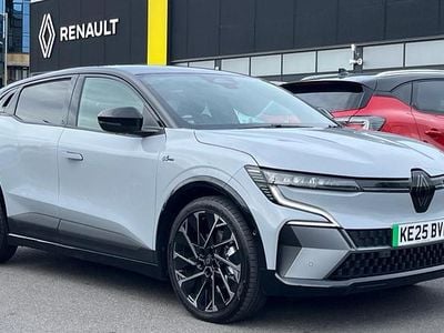 New Renault Megane E-Tech Techno Esprit Alpine 159 kW (217 HP) 2025 Twotone metallic  ceramic grey with diamond black roof  Hatchback